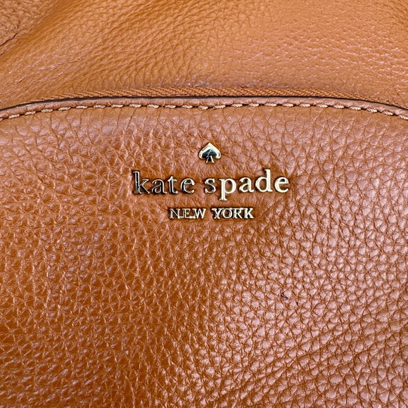 Vintage Kate Spade brown leather backpack in excellent condition - Picture 7 of 16